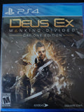 PS4 Deus Ex Mankind Divided (Day One Edition)